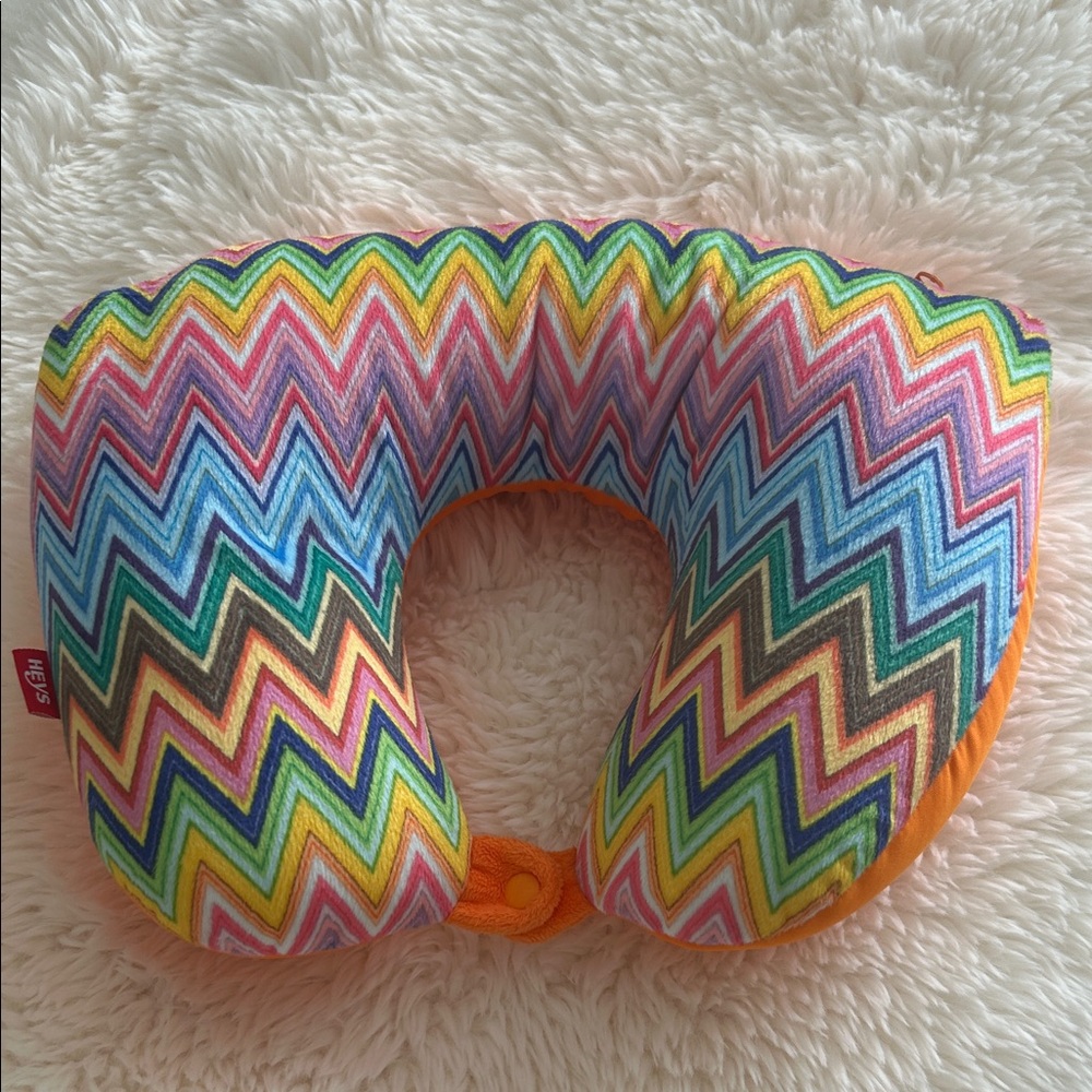 Vibrant Zigzag Travel Pillow by Heys